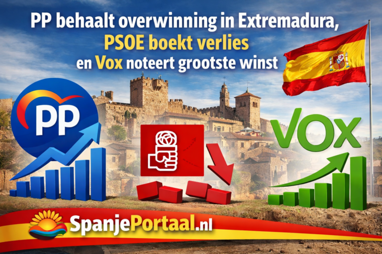PP behaalt overwinning in Extremadura, PSOE boekt verlies en Vox noteert grootste winst