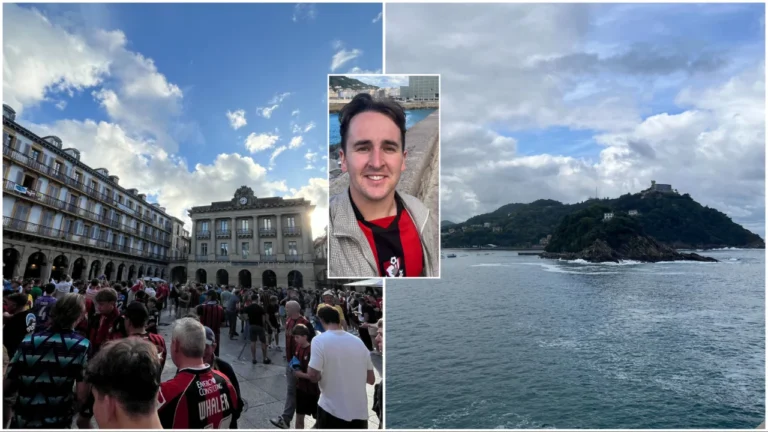 Bournemouth fans onder de indruk van gastvrijheid in San Sebastián na historische Europese wedstrijd