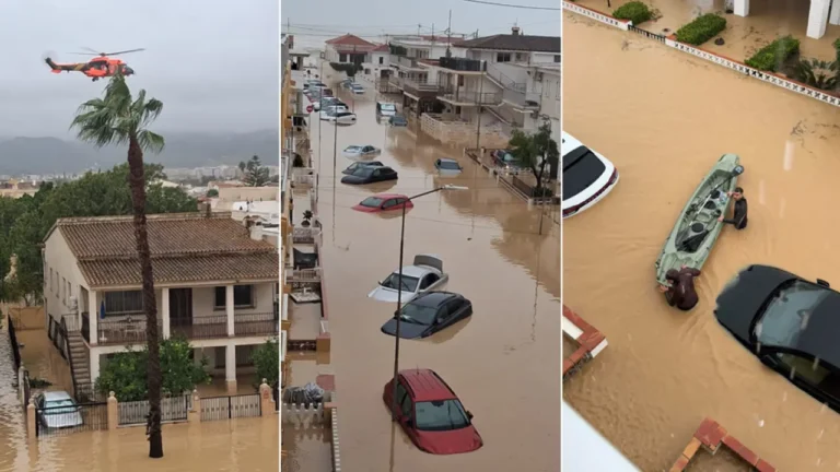 Bewoners Costa Blanca overvallen door overstromingen ‘Het water kwam door de ramen terwijl mensen sliepen’